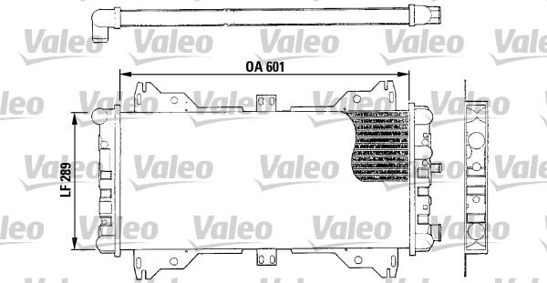 Valeo 730169 - Radiators, Motora dzesēšanas sistēma autodraugiem.lv