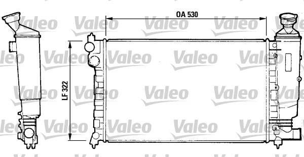 Valeo 730368 - Radiators, Motora dzesēšanas sistēma autodraugiem.lv