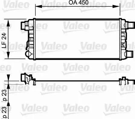 Valeo 730309 - Radiators, Motora dzesēšanas sistēma autodraugiem.lv