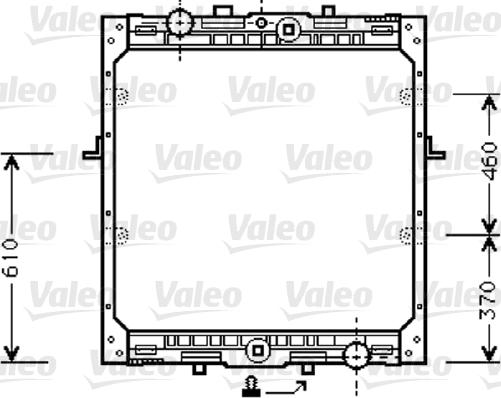 Valeo 731929 - Radiators, Motora dzesēšanas sistēma autodraugiem.lv