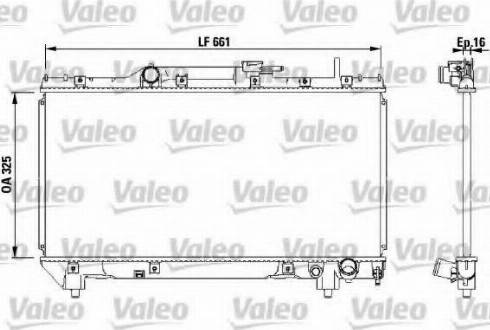 Valeo 731566 - Radiators, Motora dzesēšanas sistēma autodraugiem.lv