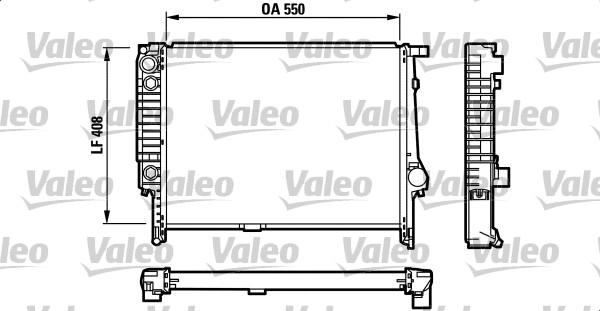 Valeo 731515 - Radiators, Motora dzesēšanas sistēma autodraugiem.lv