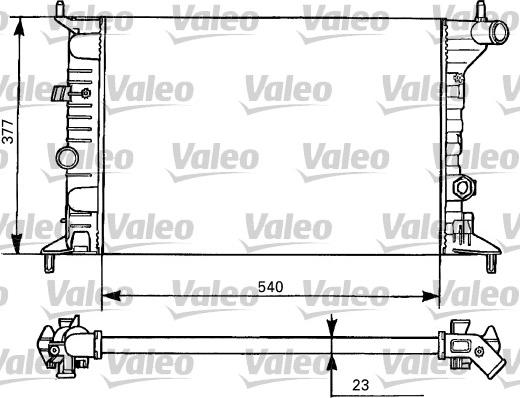 Valeo 731525 - Radiators, Motora dzesēšanas sistēma autodraugiem.lv