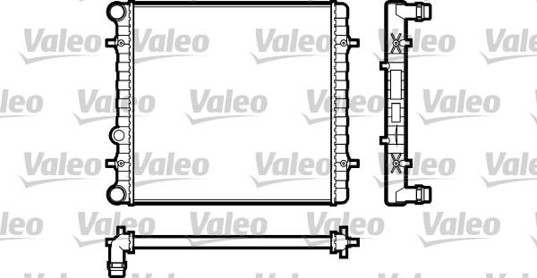 Valeo 731606 - Radiators, Motora dzesēšanas sistēma autodraugiem.lv