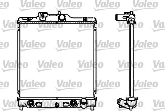 Valeo 731631 - Radiators, Motora dzesēšanas sistēma autodraugiem.lv