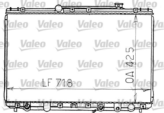 Valeo 731197 - Radiators, Motora dzesēšanas sistēma autodraugiem.lv