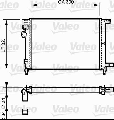 Valeo 731177 - Radiators, Motora dzesēšanas sistēma autodraugiem.lv