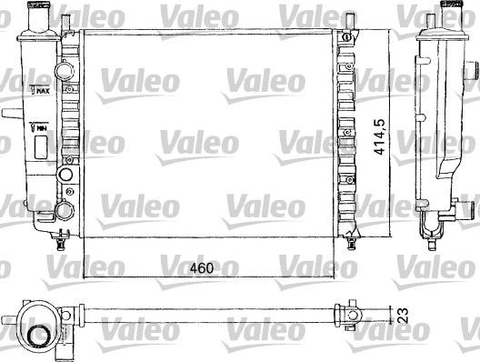 Valeo 731304 - Radiators, Motora dzesēšanas sistēma autodraugiem.lv