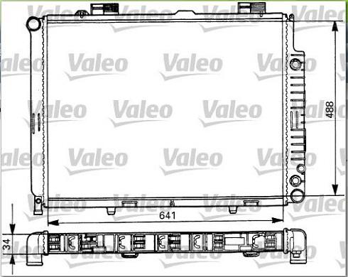 Valeo 731294 - Radiators, Motora dzesēšanas sistēma autodraugiem.lv