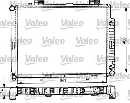 Valeo 731294 - Radiators, Motora dzesēšanas sistēma autodraugiem.lv