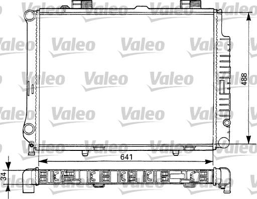 Valeo 731291 - Radiators, Motora dzesēšanas sistēma autodraugiem.lv