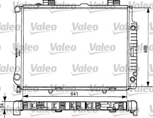 Valeo 731292 - Radiators, Motora dzesēšanas sistēma autodraugiem.lv