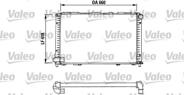 Valeo 731280 - Radiators, Motora dzesēšanas sistēma autodraugiem.lv
