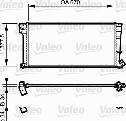 Valeo 731743 - Radiators, Motora dzesēšanas sistēma autodraugiem.lv