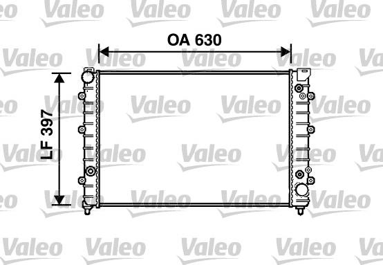 Valeo 731759 - Radiators, Motora dzesēšanas sistēma autodraugiem.lv