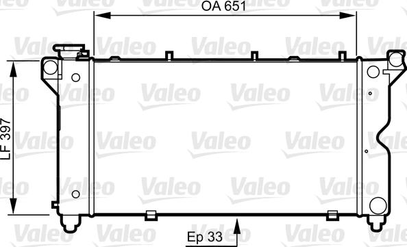 Valeo 731723 - Radiators, Motora dzesēšanas sistēma autodraugiem.lv