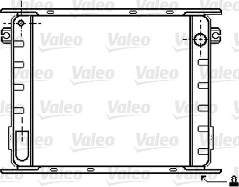 Valeo 733405 - Radiators, Motora dzesēšanas sistēma autodraugiem.lv