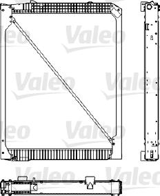 Valeo 733485 - Radiators, Motora dzesēšanas sistēma autodraugiem.lv