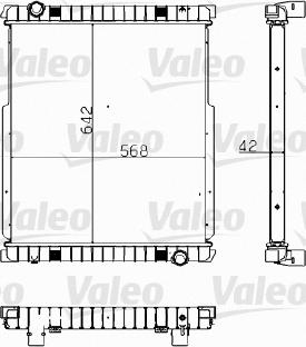 Valeo 733481 - Radiators, Motora dzesēšanas sistēma autodraugiem.lv