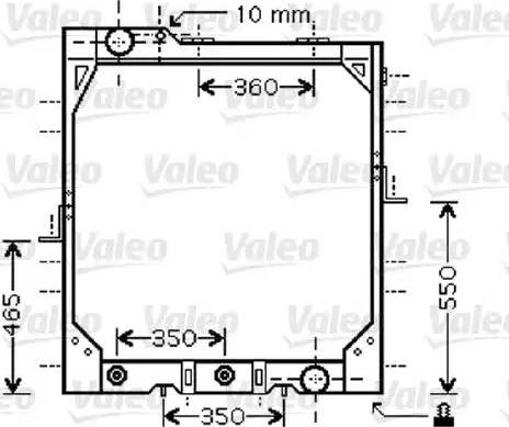 Valeo 733424 - Radiators, Motora dzesēšanas sistēma autodraugiem.lv