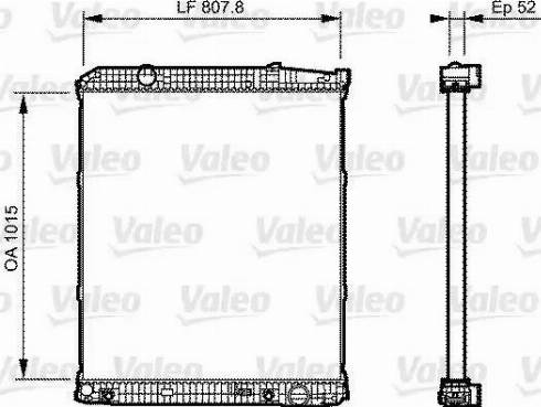 Valeo 733506 - Radiatora siets, Motora dzesēšanas sistēma autodraugiem.lv