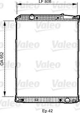 Valeo 733507 - Radiatora siets, Motora dzesēšanas sistēma autodraugiem.lv