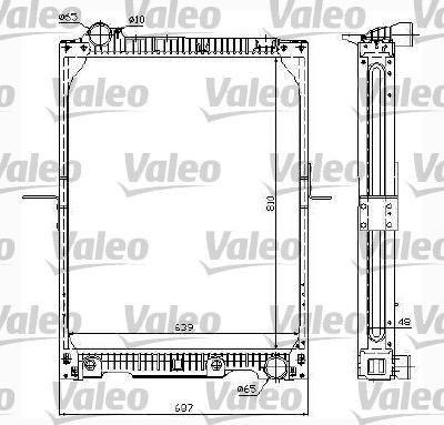 Valeo 732995 - Radiators, Motora dzesēšanas sistēma autodraugiem.lv