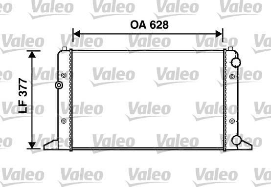 Valeo 732949 - Radiators, Motora dzesēšanas sistēma autodraugiem.lv