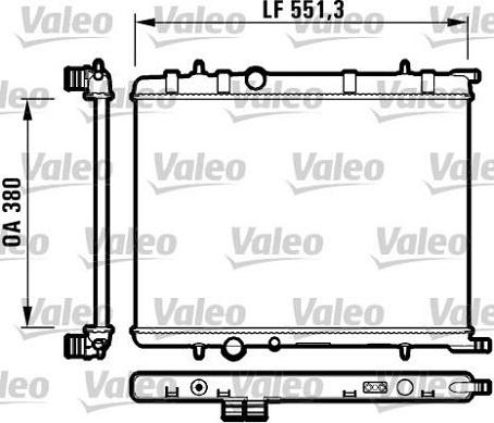 Valeo 732908 - Radiators, Motora dzesēšanas sistēma autodraugiem.lv