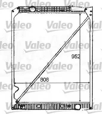Valeo 732982 - Radiators, Motora dzesēšanas sistēma autodraugiem.lv