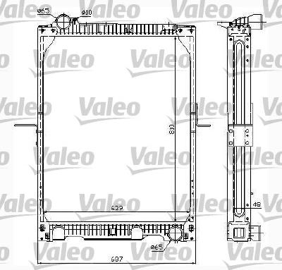 Valeo 732987 - Radiators, Motora dzesēšanas sistēma autodraugiem.lv