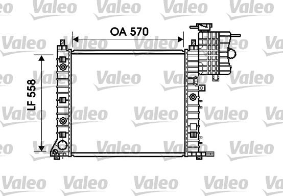 Valeo 732471 - Radiators, Motora dzesēšanas sistēma autodraugiem.lv
