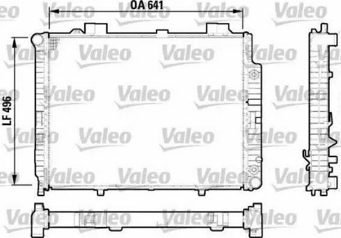 Valeo 732602 - Radiators, Motora dzesēšanas sistēma autodraugiem.lv