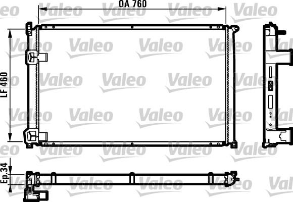 Valeo 732063 - Radiators, Motora dzesēšanas sistēma autodraugiem.lv