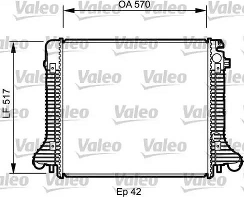 Valeo 732304 - Radiators, Motora dzesēšanas sistēma autodraugiem.lv