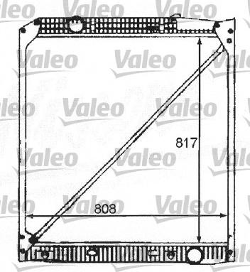 Valeo 732215 - Radiators, Motora dzesēšanas sistēma autodraugiem.lv