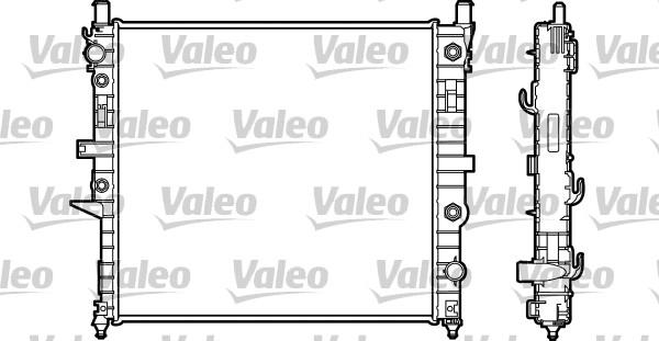 Valeo 732706 - Radiators, Motora dzesēšanas sistēma autodraugiem.lv