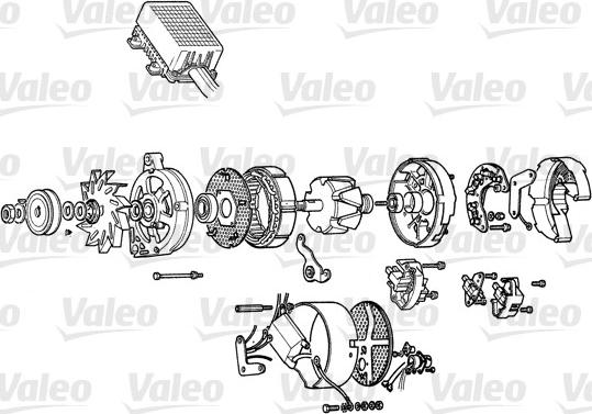Valeo A14R46 - Ģenerators autodraugiem.lv