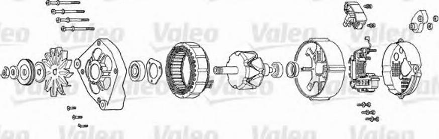 Valeo A13V5 - Ģenerators autodraugiem.lv