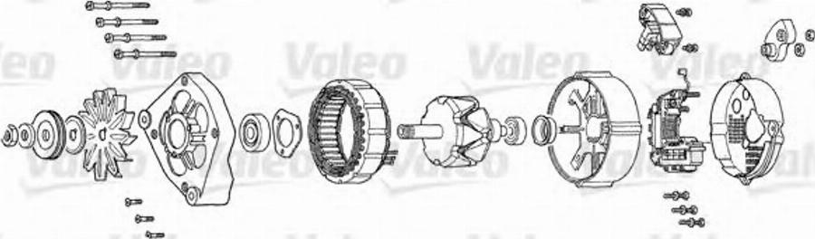 Valeo A13V7 - Ģenerators autodraugiem.lv