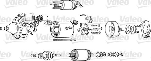 Valeo D9E94 - Starteris autodraugiem.lv