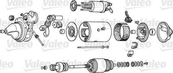 Valeo D9E11 - Starteris autodraugiem.lv