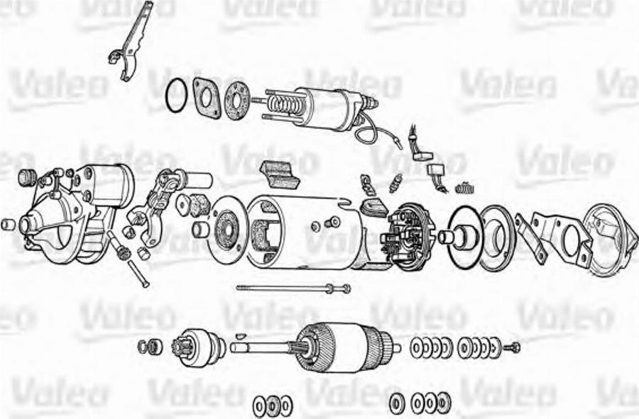 Valeo D10E90 - Starteris autodraugiem.lv