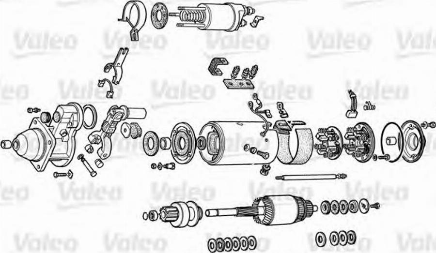 Valeo D 11 E 154 - Starteris autodraugiem.lv