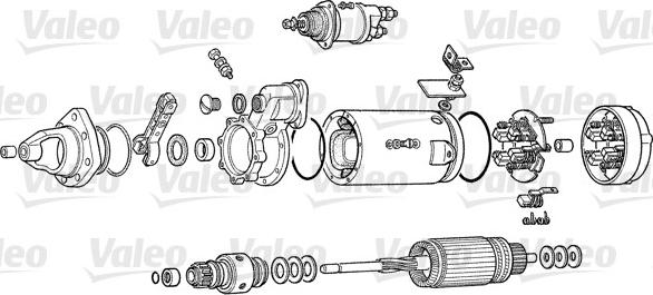 Valeo D13E95 - Starteris autodraugiem.lv