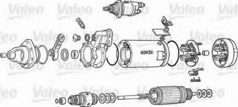 Valeo D13E111 - Starteris autodraugiem.lv