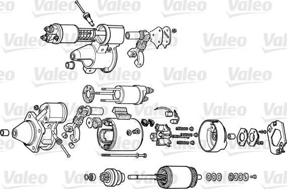 Valeo D8E157 - Starteris autodraugiem.lv