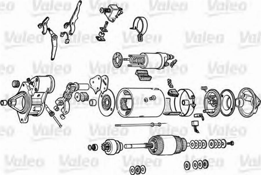 Valeo D8E108 - Starteris autodraugiem.lv