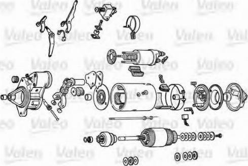 Valeo D8E117 - Starteris autodraugiem.lv