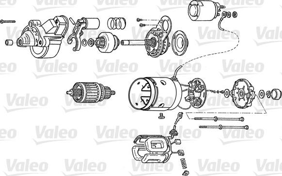 Valeo D8R49 - Starteris autodraugiem.lv